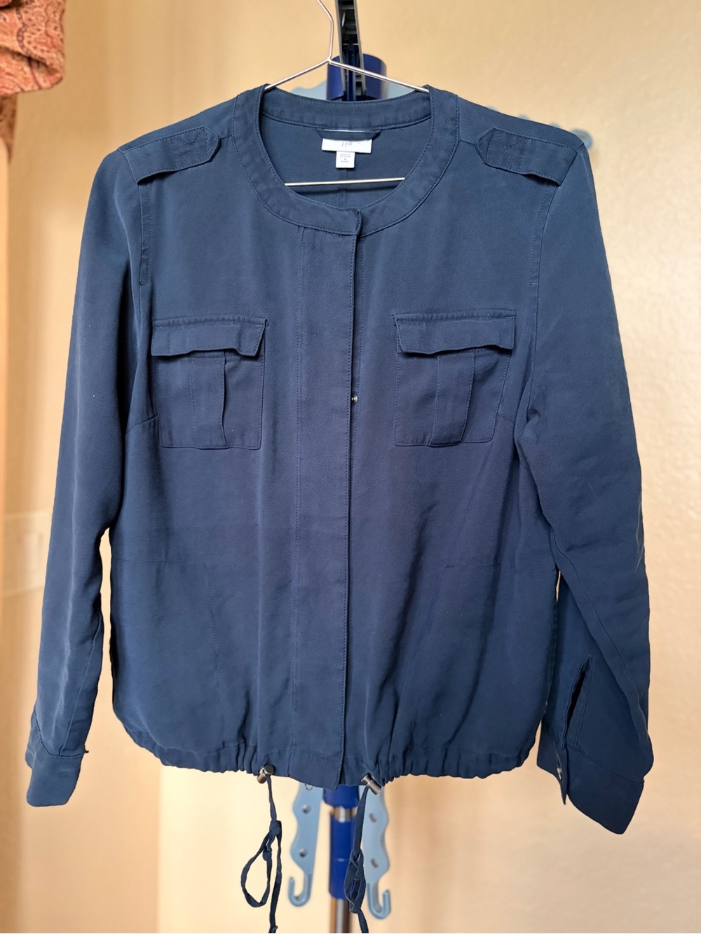 J.Jill Women's Navy Utility Jacket